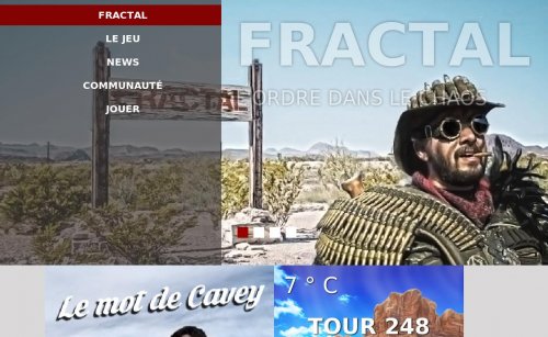 Capture d'�cran du jeu web Fractal