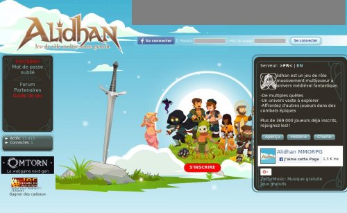 Jeu en ligne alternatif - Alidhan