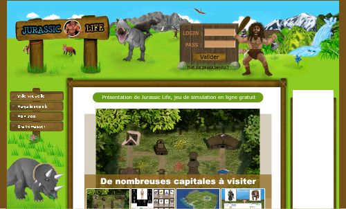 grande copie d'�cran du jeu Jurassic Life