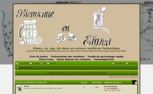 Capture d'�cran du jeu web La Cit&eacute; d'Elwen