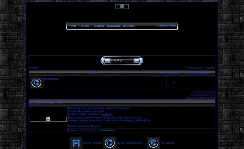 Capture d'�cran du jeu web arkane
