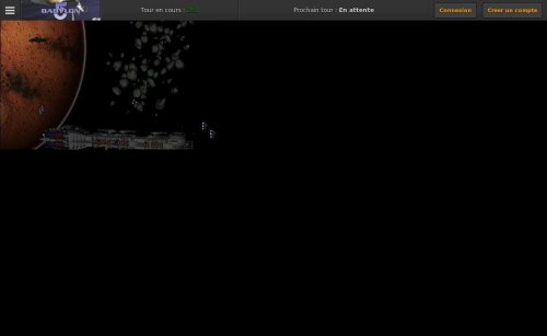 Capture d'�cran du jeu web Babylon 5, le jeu en ligne