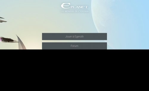 Capture d'�cran du jeu web Eplanet