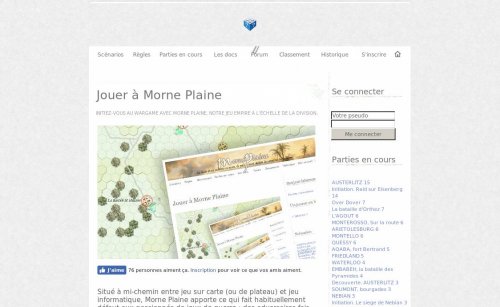 grande copie d'�cran du jeu Morne Plaine