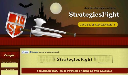 Capture d'�cran du jeu web StrategicsFight - Le combat des strat&egrave;ges