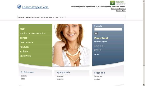Capture d'�cran du jeu web Cosa Nostra JPEM