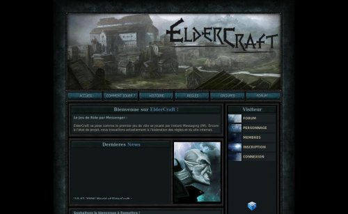 Capture d'�cran du jeu web ElderCraft