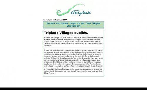 Capture d'�cran du jeu web Triplax : Villages oubli&eacute;s