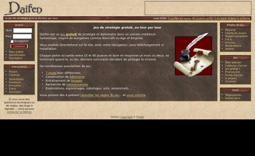 grande copie d'�cran du jeu Daifen