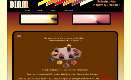 Capture d'�cran du jeu web Diam