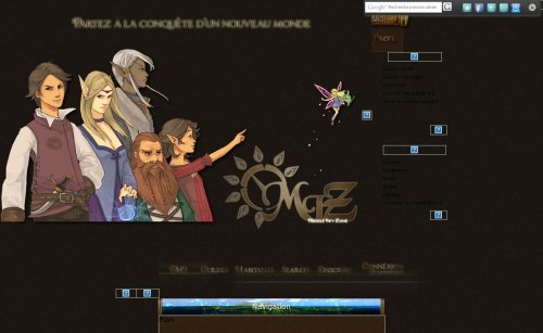 Capture d'�cran du jeu web Middle Iwy Zone