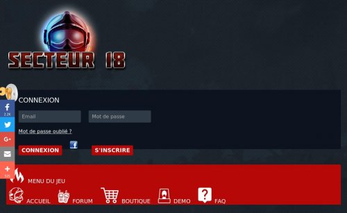 Capture d'�cran du jeu web Secteur18 - Jeu de pompier virtuel