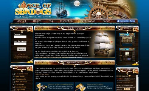 Capture d'�cran du jeu web World Zero