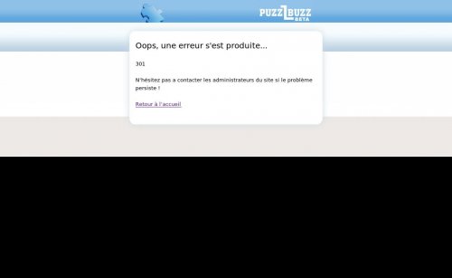 Capture d'�cran du jeu web Puzzlbuzz