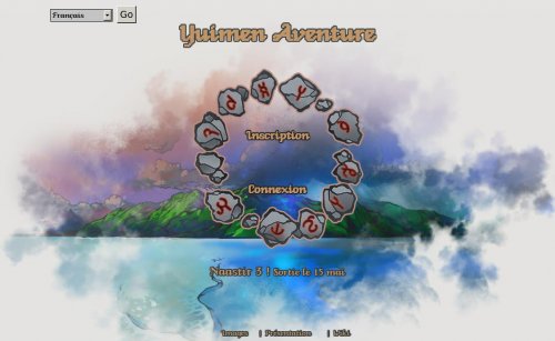 Capture d'�cran du jeu web Yuimen RPG : Origines