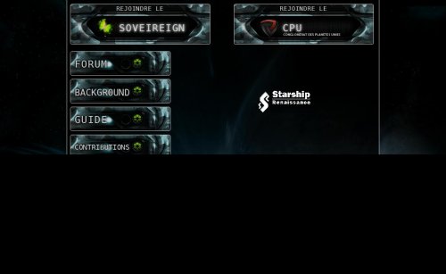 Capture d'�cran du jeu web Starship Renaissance
