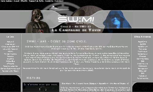 Jeu en ligne alternatif - Star Wars - Marine Imp&eacute;riale
