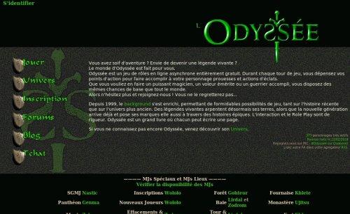 Odyssée, jdr médival-fantastique en ligne et gratuit