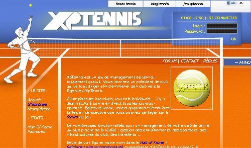 jeu de tennis : xptennis