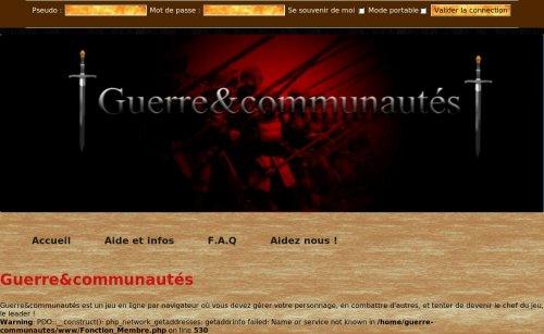 Guerre&communautes