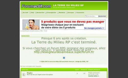 La Terre Du Milieu RP